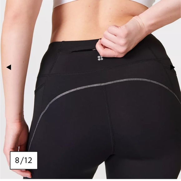 Sweaty Betty Therma Boost 2.0 7/8 Running Leggings size L *NWT* - Picture 7 of 10